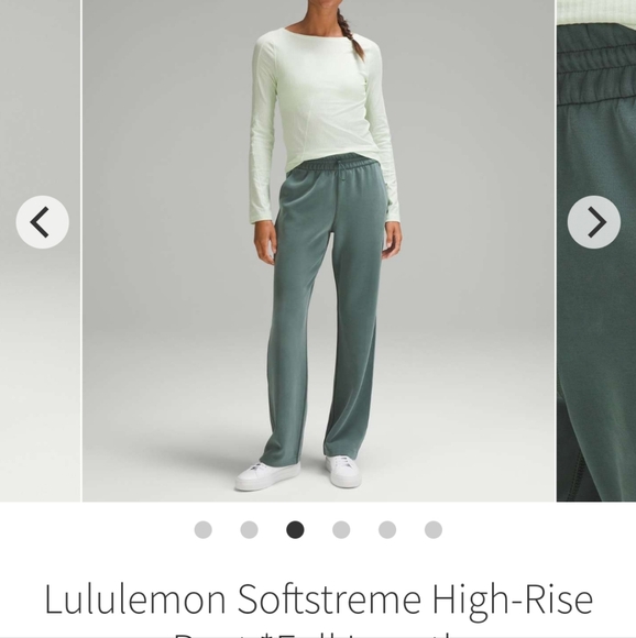 Lululemon softstreme pants full length size 2 - Picture 1 of 6